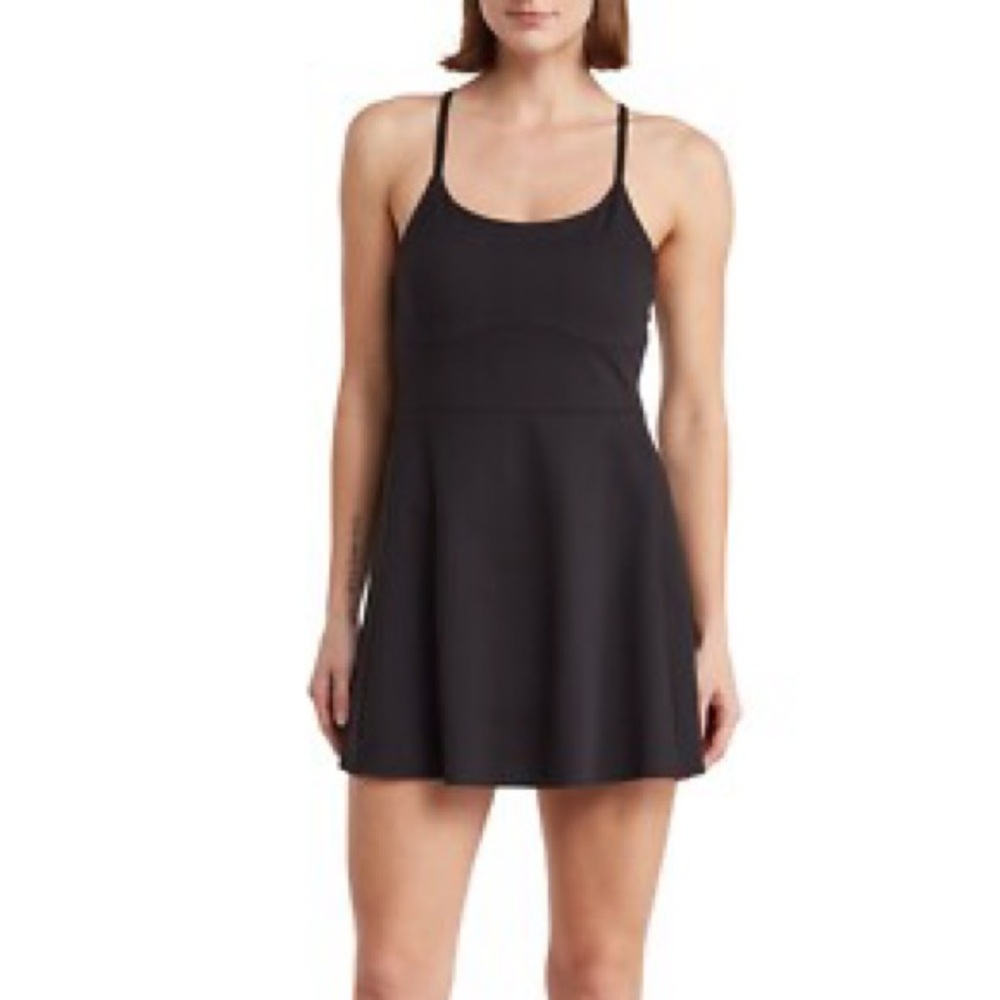 Zella Purple Mini Dress with Shorts